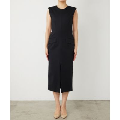 Whim Gazette(ウィム ガゼット)のダブルクロスバックシャンワンピース  