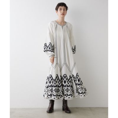 Whim Gazette(ウィム ガゼット)のエンブロイダリーワンピース通販