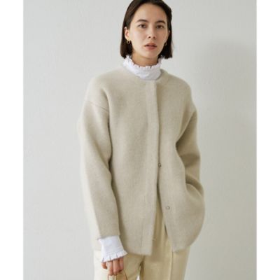 Whim Gazette(ウィム ガゼット)のセッケツニットジャケット通販