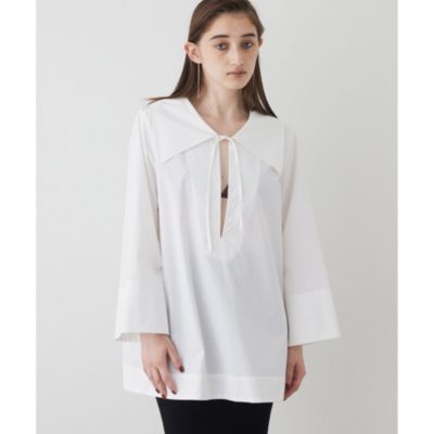 Whim Gazette(ウィム ガゼット)の【THE PAUSE】スクエアビッグカラー