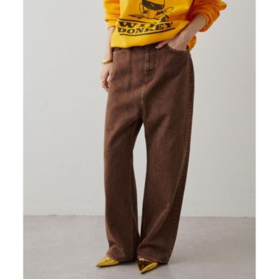 Whim Gazette(ウィム ガゼット)の製品染めストレートパンツ通販