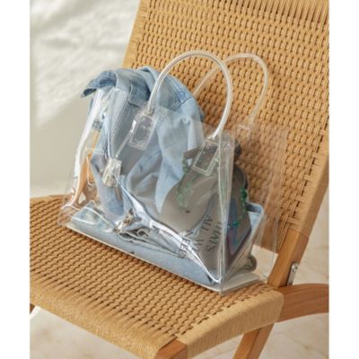 Whim Gazette(ウィム ガゼット)の【Hoaw.】PVC トートバッグ通販