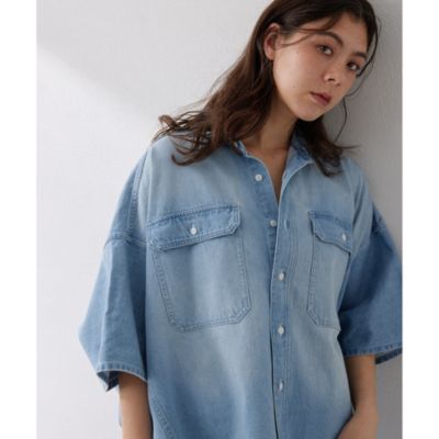 Whim Gazette(ウィム ガゼット)のDENIMドルマンシャツ通販