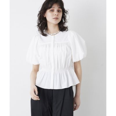 LANI様　美品　ウィムガゼット　オックス袖ボリュームブラウス　パフスリーブ LANI様 美品 ウィムガゼット オックス袖ボリュームブラウス