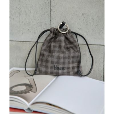 Whim Gazette(ウィム ガゼット)の【Hoaw.×Sampoコラボアイテム】 巾着