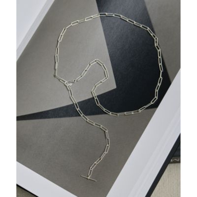 Whim Gazette チェーンロングネックレス美品 THE PAUSE】チェーンロングネックレス | Whim Gazette(ウィム