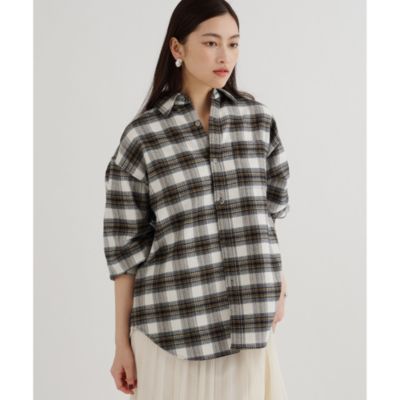 Whim Gazette(ウィム ガゼット)のピケチェックシャツ通販 | 集英社