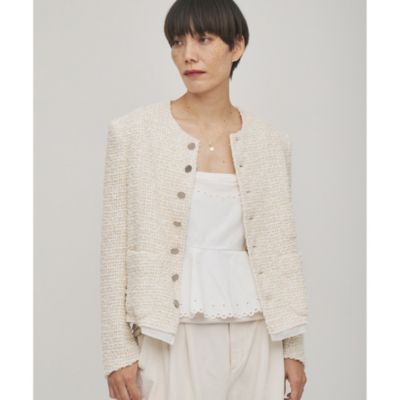 Whim Gazette(ウィム ガゼット)の【GEMINI】ツイードジャケット通販