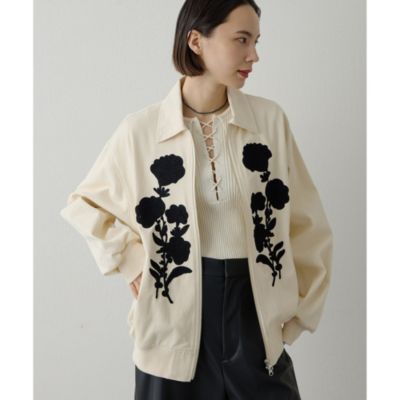 Whim Gazette(ウィム ガゼット)のコード刺繍ブルゾン通販 | 集英社