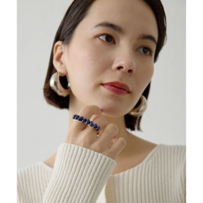 Whim Gazette 【Hoaw.】パールリング パールシルバー925 Whim Gazette(ウィム ガゼット)の【Hoaw.】Pearl double ring通販