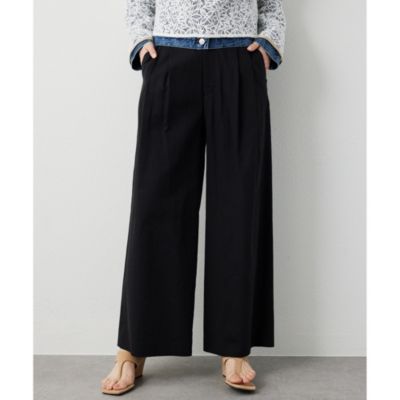 Whim Gazette(ウィム ガゼット)の【THE PAUSE】コットンリネンタック