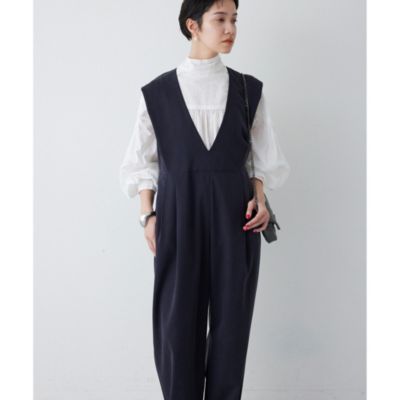 Whim Gazette(ウィム ガゼット)の【THE PAUSE】ドレープジャンプスーツ