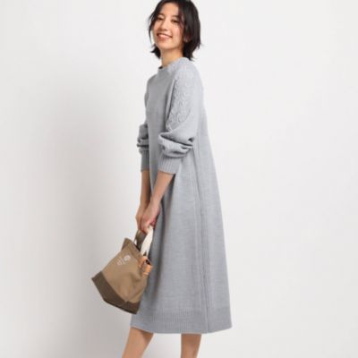 Dessin Ladies デッサン レディース のハイネックニットワンピース通販 集英社happy Plus Store