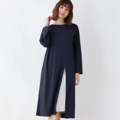 Shoo La Rue Mrs シューラルー の M L 2点セット スリットプリーツセットワンピース通販 集英社happy Plus Store