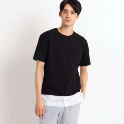 Dressterior Men ドレステリア メンズ のシャツレイヤードtシャツ