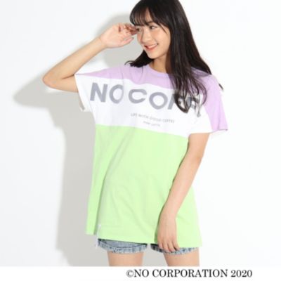 Pink Latte ピンクラテ の ニコラ掲載 No Coffee ノーコーヒー バイカラーワンピース通販 集英社happy Plus Store