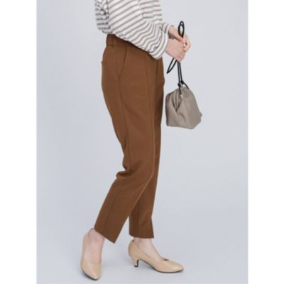 The Shop Tk Women ザ ショップ ティーケー レディース のcarremanポンチセンターラインテーパードパンツ Xlのみweb限定サイズ 通販 集英社happy Plus Store