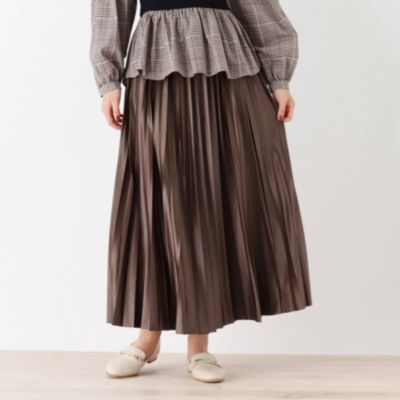 Shoo La Rue Cutie Blonde シューラルー キューティーブロンド の S L レザーフィールプリーツスカート通販 Leeマルシェ