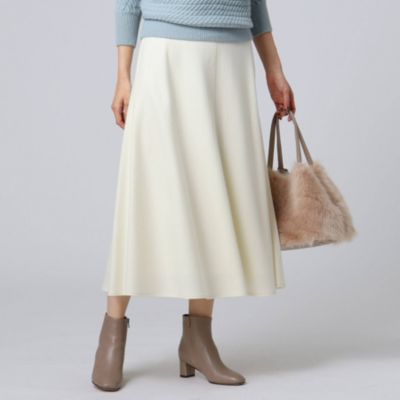 Untitled アンタイトル の L ボニータミルドステッチフレアスカート通販 集英社happy Plus Store