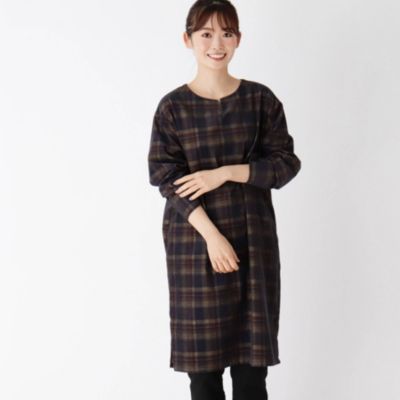 Shoo La Rue Mrs シューラルー の M Ll コーデュロイキーネックワンピース通販 集英社happy Plus Store