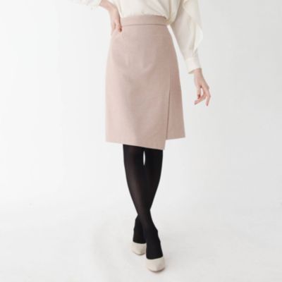 Soup スープ の 大きいサイズあり 13号 ショート丈ラップスカート通販 集英社happy Plus Store