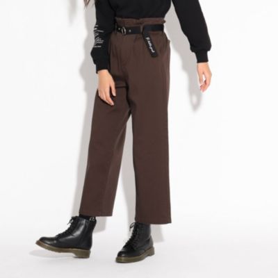 Pink Latte ピンクラテ のベルト付ウエストギャザーワイドパンツ通販 集英社happy Plus Store