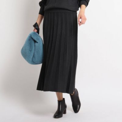 Dessin Ladies デッサン レディース の 洗える ニットプリーツスカート通販 集英社happy Plus Store