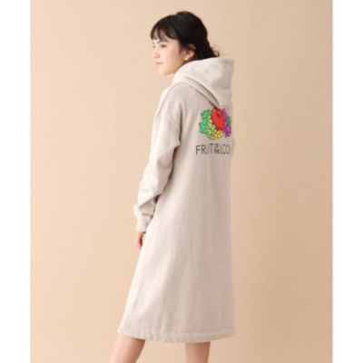 The Shop Tk Kids ティーケー サップキッド キッズ の 150 160cm Fruits Of The Loom フルーツオブザルーム 裏起毛プルパーカーワンピース通販 Leeマルシェ