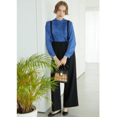 Dressterior Ladies ドレステリア レディース の 2way Web Story Fudge Oggi Otonamuse4 5月号掲載 ショルダーストラップパンツ通販 Leeマルシェ