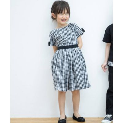 The Shop Tk Kids ティーケー サップキッド キッズ のギンガムチェクワンピース チェック柄リンク 兄弟姉妹おそろい柄 通販 Leeマルシェ