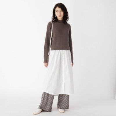 Opaque Clip オペーク ドット クリップ のコームド片畔ドッキングシャツワンピース通販 集英社happy Plus Store