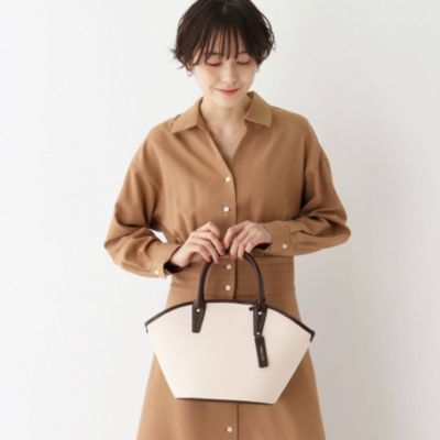 Opaque Clip オペーク ドット クリップ のトリミングキャンバスシェル型トート通販 集英社happy Plus Store