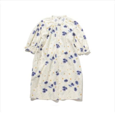 Shoo La Rue Kids シューラルー キッズ の 90 140cm 前開きフラワーアソートワンピース通販 Leeマルシェ