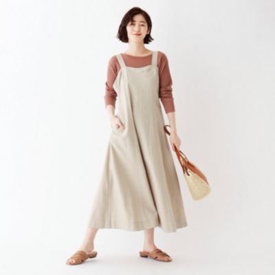 Ag By Aquagirl エージーバイアクアガール の綿麻パターンフレアキャミワンピース通販 集英社happy Plus Store