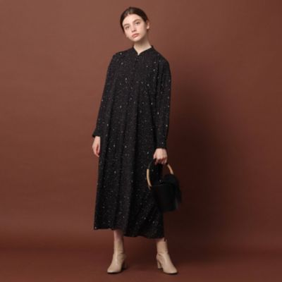 Dressterior Ladies ドレステリア レディース のスターリープリントギャザーマキシワンピース通販 集英社happy Plus Store