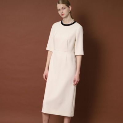 ドレステリアタートルネックニットワンピース黒ブラックdressterior