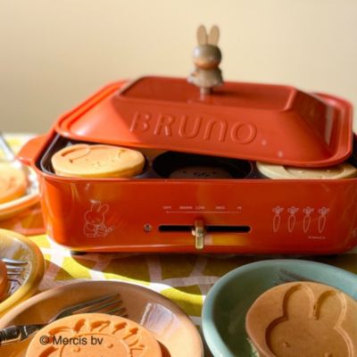 212 Kitchen Store トゥーワントゥーキッチンストア のbruno ブルーノ Miffy コンパクトホットプレート通販 集英社happy Plus Store