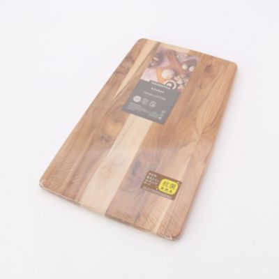 212 Kitchen Store トゥーワントゥーキッチンストア のキッチン 抗菌カッティングボード チーク 長角大通販 集英社happy Plus Store