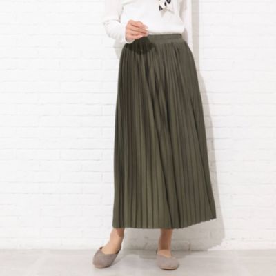 Shoo La Rue Cutie Blonde シューラルー キューティーブロンド の 楽ちん 体型カバー 低身長 すそくるっ プリーツスカンツ通販 集英社happy Plus Store