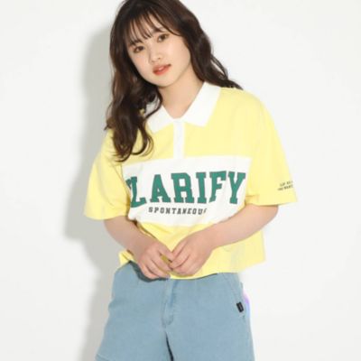 Pink Latte ピンクラテ の コットン100 毛玉になりにくい ショート丈ラガーシャツ通販 集英社happy Plus Store