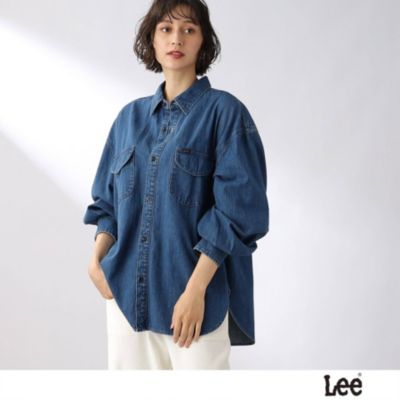 The Shop Tk Women ザ ショップ ティーケー レディース の Cluel 9月号掲載 Lee別注 デニムワークシャツ通販 集英社happy Plus Store