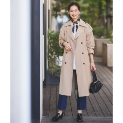Opaque Clip オペーク ドット クリップ の 2way ツイルトレンチコート通販 集英社happy Plus Store