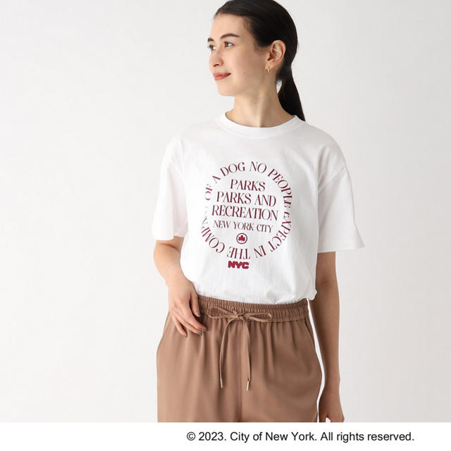 ドット クリップ)の【NYC × GOOD ROCK SPEED別注】NYCサークルロゴTシャツ通販  集英社HAPPY PLUS STORE