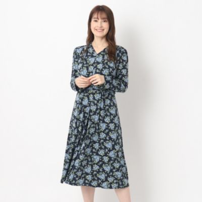 LAURA ASHLEY(ローラアシュレイ)の【WEB限定／洗える/ジャージ素材／同柄アイテムあり】バンバリー柄ワンピース通販 | 集英社HAPPY  PLUS STORE