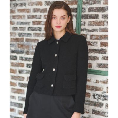【SALE／55%OFF】 DRESSTERIOR(Ladies)(ドレステリア：レディース)の【ウール混 ジャケット・アウター