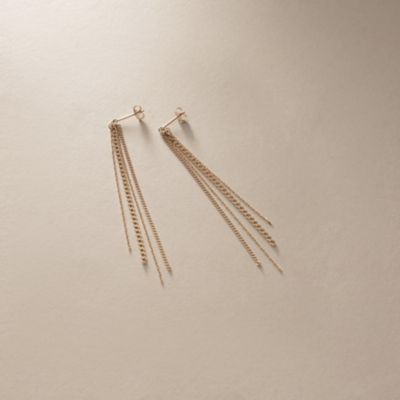 COCOSHNIK(ココシュニック)のK10キヘイミックスチェーンフリンジ 