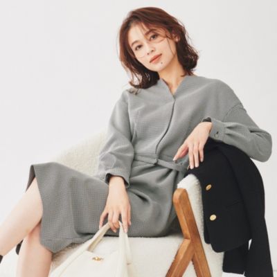 【UNTITLED】ワンピース サイズ44　冬用 UNTITLED】ワンピース サイズ44冬用
