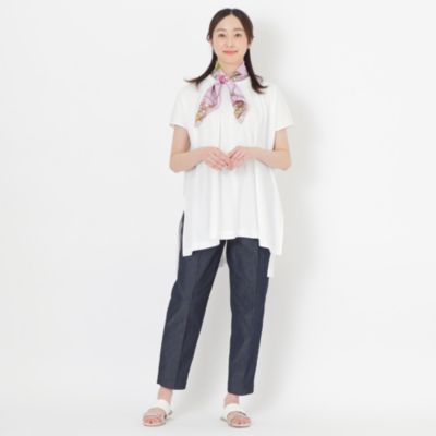 S.ESSENTIALS 【ドレスTシャツ】フレアトップス(SANYO ENJINコラボ)