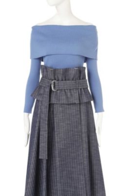 Adore アドーア のドライストレッチリブオフショルダーニット通販 集英社happy Plus Store