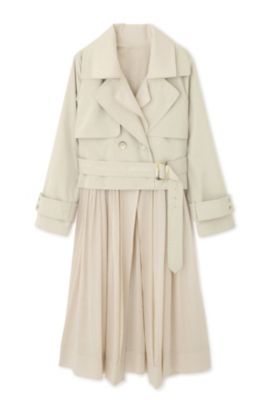 Jillstuart ジルスチュアート の ダブルトレンチコート通販 集英社happy Plus Store